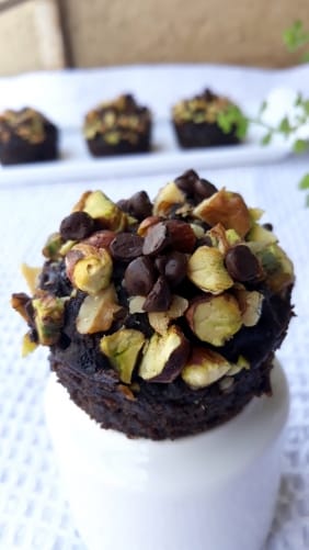 Wheat +Oats + Almonds Chocolate Cupcakes - Plattershare - Recipes, food stories and food lovers
