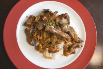 Beef Stroganoff Recipe | Beef Stroganoff With Yogurt Recipe | Tasty Beef Stroganoff - Plattershare - Recipes, Food Stories And Food Enthusiasts