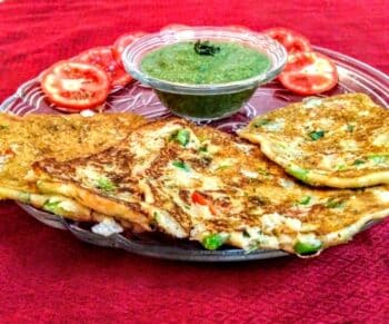 Oats Green Veggies Dosa - Plattershare - Recipes, food stories and food lovers