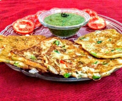 Crispy Savory Oats & Green Veggie Dosa (Instant Pot Method) - Plattershare - Recipes, food stories and food lovers Crispy Savory Oats & Green Veggie Dosa (Instant Pot Method) - Plattershare - Recipes, food stories and food lovers