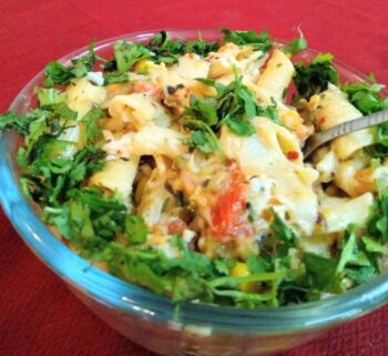 Garlic Pasta Salad - Plattershare - Recipes, food stories and food lovers
