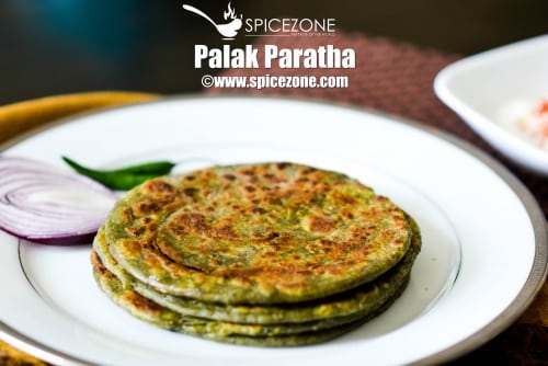 Palak Paratha | Spinach Paratha Recipe - Plattershare - Recipes, Food Stories And Food Enthusiasts