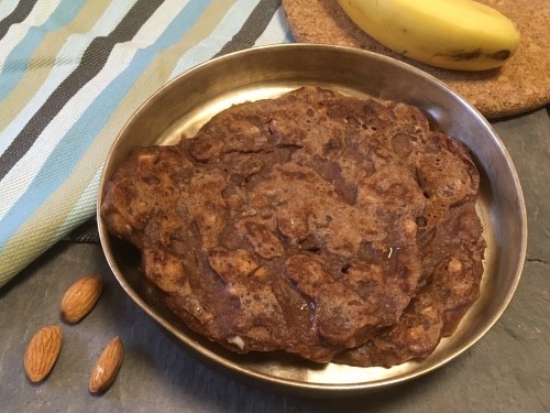 Banana Ragi Dosa With Almondmilk - Plattershare - Recipes, food stories and food lovers