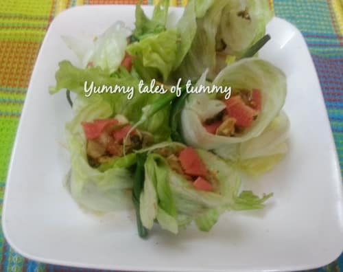 Lettuce Wraps - Plattershare - Recipes, Food Stories And Food Enthusiasts
