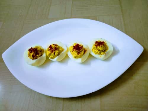 Keto Deviled Eggs - Plattershare - Recipes, food stories and food lovers