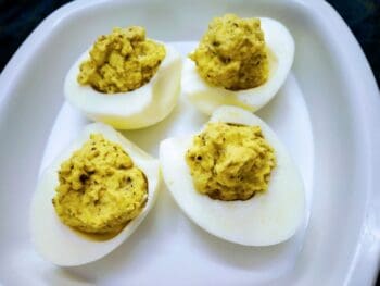Keto Deviled Eggs - Plattershare - Recipes, food stories and food lovers