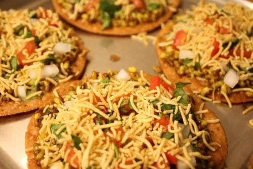 Wheat Sev Puri - Plattershare - Recipes, Food Stories And Food Enthusiasts