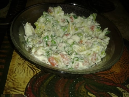 Russian Salad - Plattershare - Recipes, Food Stories And Food Enthusiasts