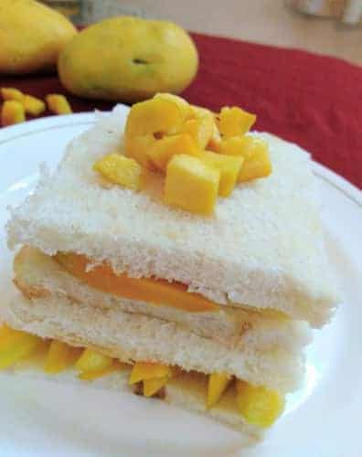 Mango Sandwich - Plattershare - Recipes, food stories and food enthusiasts