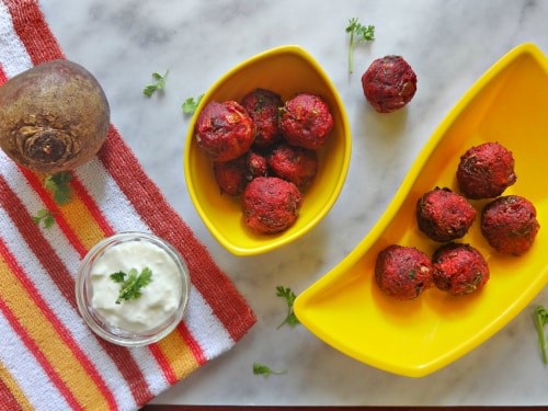Beetroot Balls | Beet Balls Recipe - Plattershare - Recipes, Food Stories And Food Enthusiasts