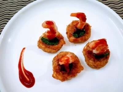 Crispy Prawn Patties with Zesty Indian Spices - Plattershare - Recipes, food stories and food lovers Crispy Prawn Patties with Zesty Indian Spices - Plattershare - Recipes, food stories and food lovers