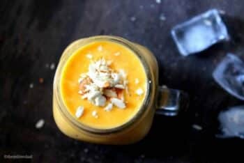 Mango &Amp; Banana Dryfruit Breakfast Smoothie - Plattershare - Recipes, Food Stories And Food Enthusiasts