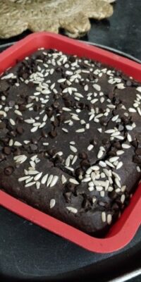 Mom's Heartfelt Multigrain Chocolate Sunflower Seed Cake (Eggless) - Plattershare - Recipes, food stories and food lovers Mom's Heartfelt Multigrain Chocolate Sunflower Seed Cake (Eggless) - Plattershare - Recipes, food stories and food lovers
