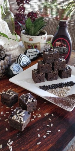 Multigrain Chocolate Sunflower Seeds Cake - Plattershare - Recipes, food stories and food enthusiasts