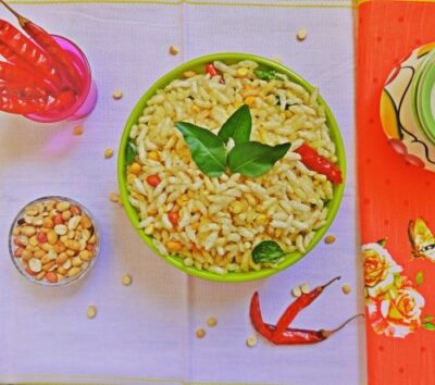 Spicy Masala Puffed Rice: A Quick & Healthy Indian Snack - Plattershare - Recipes, food stories and food lovers Spicy Masala Puffed Rice: A Quick & Healthy Indian Snack - Plattershare - Recipes, food stories and food lovers