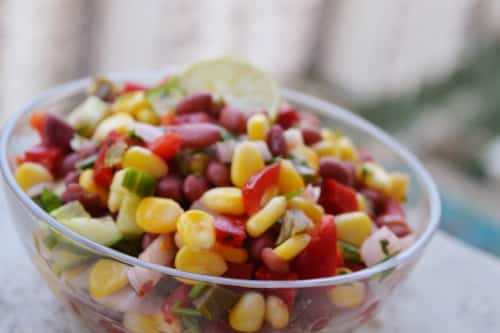 Bean And Corn Salad - Plattershare - Recipes, Food Stories And Food Enthusiasts