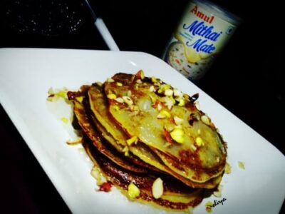 Sarapuli: Delicate Indian Cream Pancakes (No Flour!) - Plattershare - Recipes, food stories and food lovers Sarapuli: Delicate Indian Cream Pancakes (No Flour!) - Plattershare - Recipes, food stories and food lovers