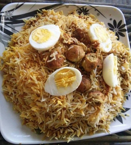 Chicken Kofta Biryani - Plattershare - Recipes, food stories and food lovers