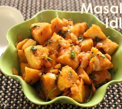 Masala Idli - Plattershare - Recipes, Food Stories And Food Enthusiasts