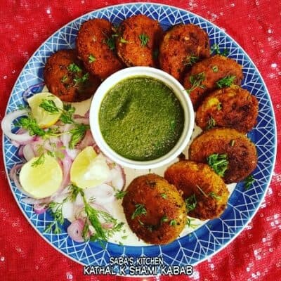 Katthal Ke Shami Kebab - Raw Jackfruit Patties - Plattershare - Recipes, food stories and food lovers