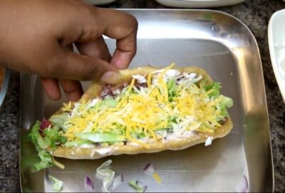 Crispy Bean Chalupas: A Delicious Indian-Mexican Fusion - Plattershare - Recipes, food stories and food lovers Crispy Bean Chalupas: A Delicious Indian-Mexican Fusion - Plattershare - Recipes, food stories and food lovers