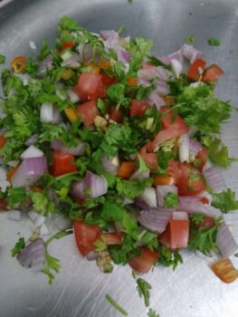 Jhal Chana / Chana Chaat - Plattershare - Recipes, food stories and food lovers