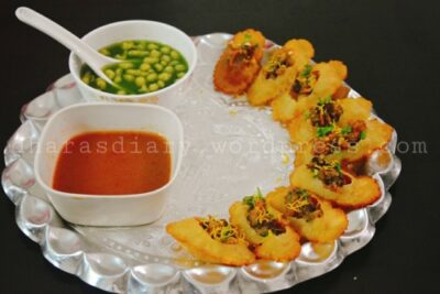 Gluten-Free Soya Gol-Gappa - Street Food Of India - Plattershare - Recipes, food stories and food lovers
