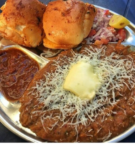 Chesse Pav Bhaji - Plattershare - Recipes, food stories and food lovers