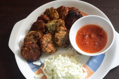 Sprouted Moong Kababs - Plattershare - Recipes, Food Stories And Food Enthusiasts