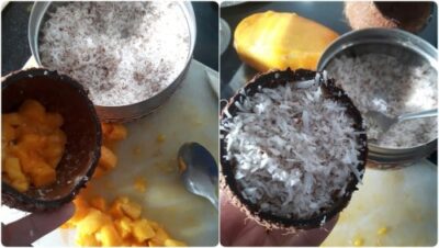 Tropical Mango Puttu: A Delicious & Healthy South Indian Breakfast - Plattershare - Recipes, food stories and food lovers Tropical Mango Puttu: A Delicious & Healthy South Indian Breakfast - Plattershare - Recipes, food stories and food lovers