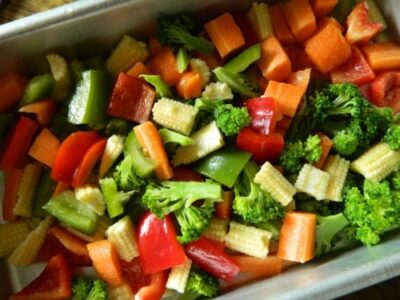 Creamy Roasted Vegetable & Brown Rice Bake: A Kid-Friendly Italian Dinner - Plattershare - Recipes, food stories and food lovers Creamy Roasted Vegetable & Brown Rice Bake: A Kid-Friendly Italian Dinner - Plattershare - Recipes, food stories and food lovers