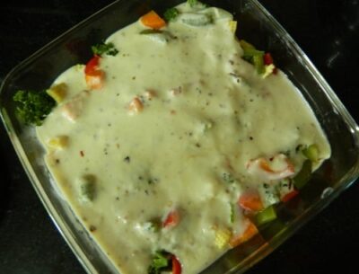 Creamy Roasted Vegetable & Brown Rice Bake: A Kid-Friendly Italian Dinner - Plattershare - Recipes, food stories and food lovers Creamy Roasted Vegetable & Brown Rice Bake: A Kid-Friendly Italian Dinner - Plattershare - Recipes, food stories and food lovers