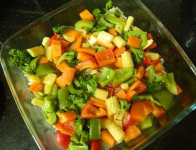 Creamy Roasted Vegetable & Brown Rice Bake: A Kid-Friendly Italian Dinner - Plattershare - Recipes, food stories and food lovers Creamy Roasted Vegetable & Brown Rice Bake: A Kid-Friendly Italian Dinner - Plattershare - Recipes, food stories and food lovers