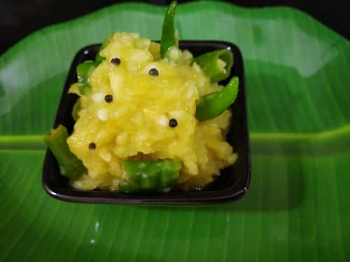 Simple Raw Mango Paste - Plattershare - Recipes, food stories and food lovers
