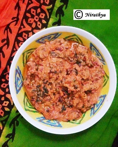 Red Amaranth Leaves & Coconut Curry - Udupi Style - Plattershare - Recipes, food stories and food lovers