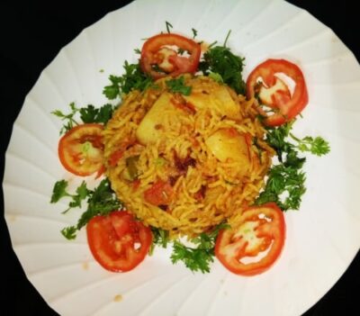 Tomato Rice - Thakali Bath - Plattershare - Recipes, food stories and food lovers