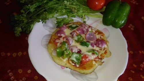 Pizza Uttapam - Plattershare - Recipes, Food Stories And Food Enthusiasts