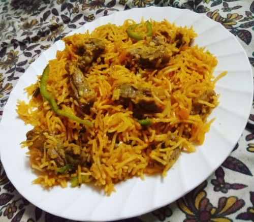 Hyderabadi Mutton Pulav - Plattershare - Recipes, Food Stories And Food Enthusiasts