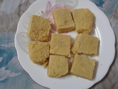Mysore Pak - Plattershare - Recipes, Food Stories And Food Enthusiasts