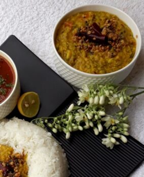 Moringai-Poo Poricha Kootu / Drumstick-Flowers Poricha Kootu - Plattershare - Recipes, food stories and food lovers