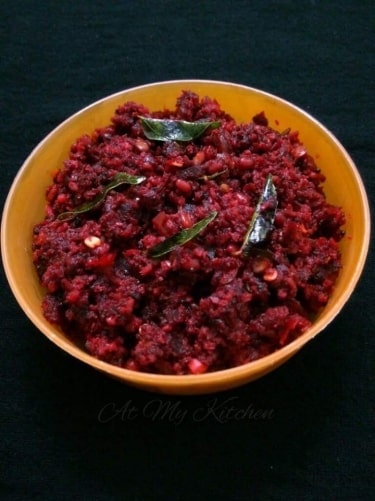 Beetroot Thoran - Plattershare - Recipes, food stories and food lovers