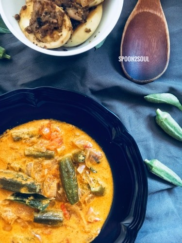 Vendakka Mappas - Plattershare - Recipes, Food Stories And Food Enthusiasts