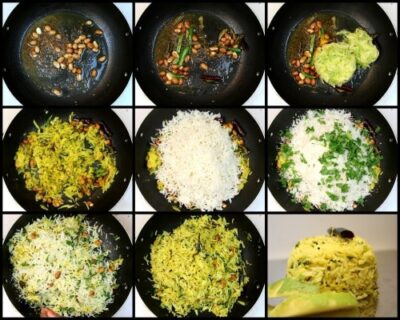 Tangy & Spicy Mango Rice (Mavinakayi Chitranna): A South Indian Delight - Plattershare - Recipes, food stories and food lovers Tangy & Spicy Mango Rice (Mavinakayi Chitranna): A South Indian Delight - Plattershare - Recipes, food stories and food lovers