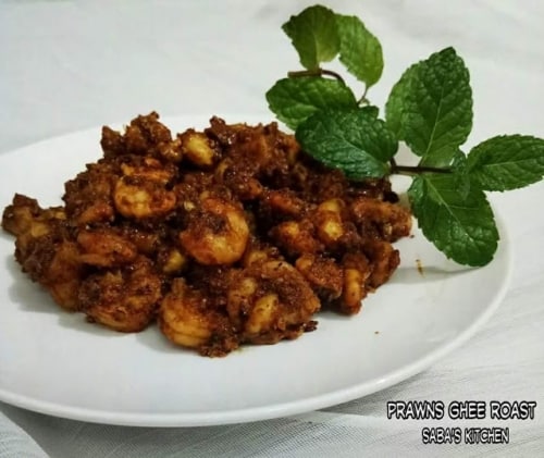 Prawns Ghee Roast - Plattershare - Recipes, Food Stories And Food Enthusiasts