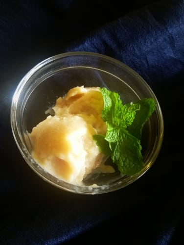 Eggless Custard Apple Ice Cream - Plattershare - Recipes, food stories and food lovers