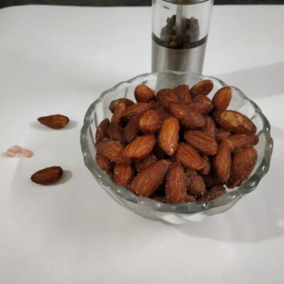 Savory Himalayan Pink Salt & Pepper Almonds - Plattershare - Recipes, food stories and food lovers Savory Himalayan Pink Salt & Pepper Almonds - Plattershare - Recipes, food stories and food lovers
