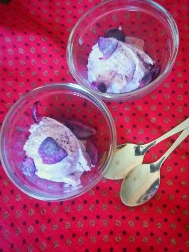 Jamun Ice Cream - Plattershare - Recipes, food stories and food lovers