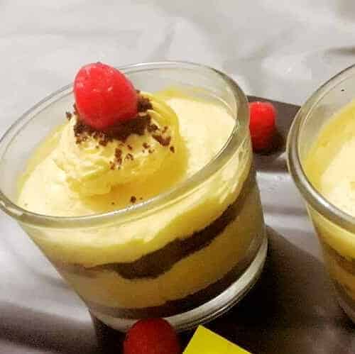 Double Layer Mango Cheese Cake - Plattershare - Recipes, food stories and food enthusiasts