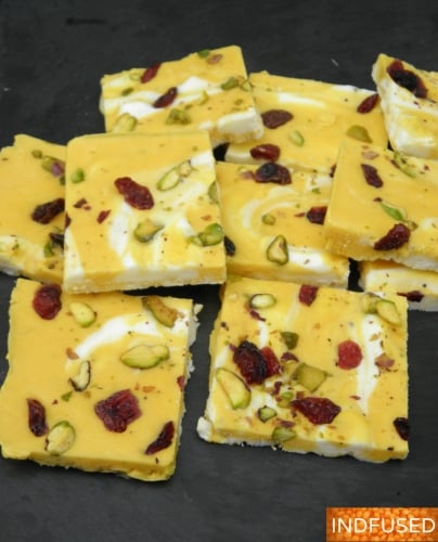 Homemade Mango Fro Yo- Aamrakhand Fro Yo Bark - Plattershare - Recipes, Food Stories And Food Enthusiasts