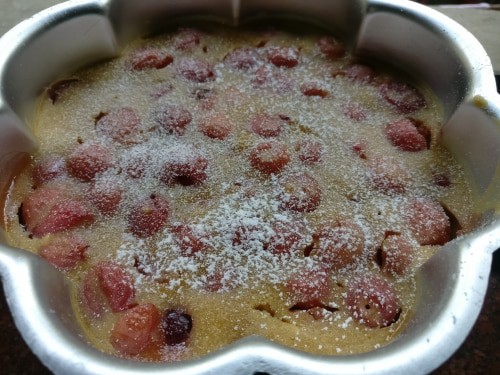 Cherry Clafoutis - Plattershare - Recipes, Food Stories And Food Enthusiasts